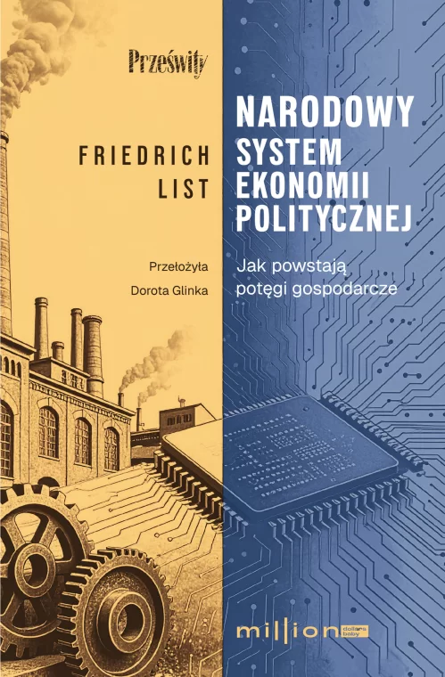 Okładka książki „Narodowy system ekonomii politycznej” Friedricha Lista, Wydawnictwo Prześwity